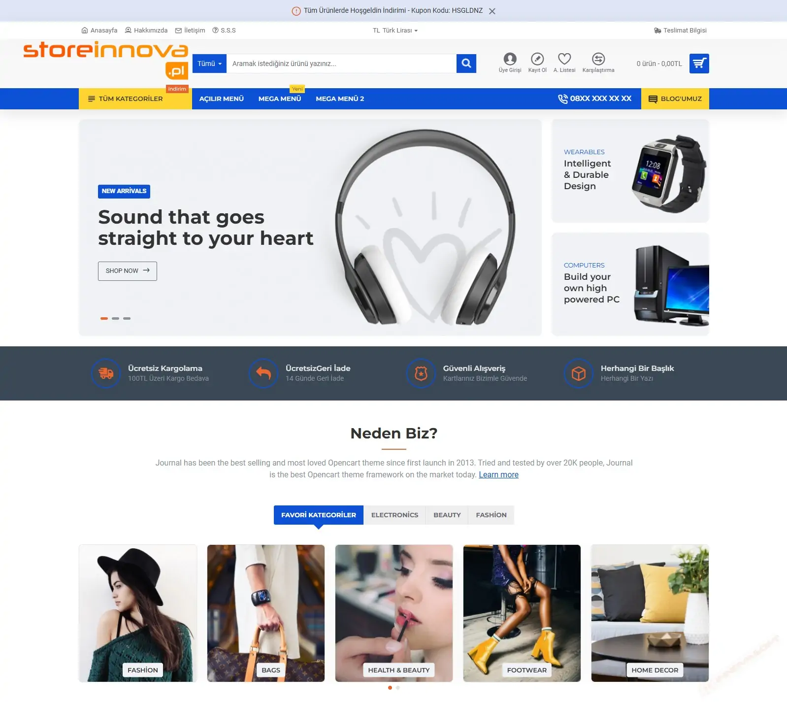 E-Ticaret / E-İhracat Yazılım